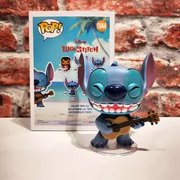 Фігурка Funko Pop! Lilo and Stitch: Стіч з укулеле 9.6см (55615) [118704] - мініатюра 4
