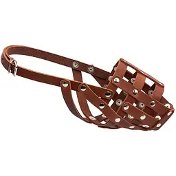 Намордник Collar м'який №2, 26 см коричневий (6296) - мініатюра 2