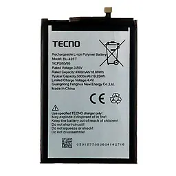 Аккумулятор оригінал Tecno Spark 6 Go/ Camon 15/ Spark 5 Pro (BL- 49FT) - мініатюра 2