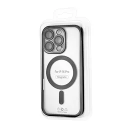 Чохол Ductil Metallic Edge with MagSafe (Protected Camera & Lens) iPhone 16 Pro Black - мініатюра 2