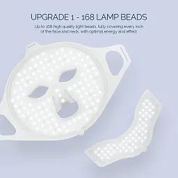Foreverlily Силіконова світлодіодна маска 7 Color LED Light Photon Red Light Therapy 3D Гнучка маска для обличчя Anti-Ance Догляд - мініатюра 3