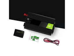 Перетворювач напруги інвертор Green Cell 12V на 230V 1000W/2000W чиста синусоїда - мініатюра 2