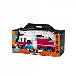 Машинка Driven Micro Пожежна машина, білий з червоним (WH1007Z) - мініатюра 5