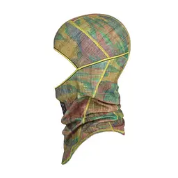 Балаклава Buff Thermonet Hinged Balaclava, Bosky Moss Green Різнокольоровий - мініатюра 5