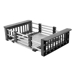 Кухонна мийка Kroner KRP Schwarze - 4843HM PVD (3,0/1,0 мм) (CV022792) - мініатюра 7
