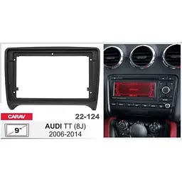 Перехідна рамка Audi TT Carav 22-124 - мініатюра 4