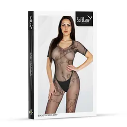 Бодістокінг Bodystocking 2069, black One Size - мініатюра 5