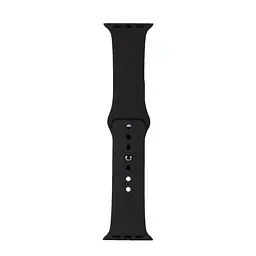 Ремінець Silicone Apple Watch 42/44/45/46/49 мм Dark Grey S (15) (15)