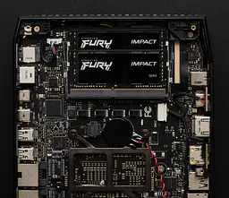 Модуль пам'яті Kingston Fury Impact SO-DIMM 2x16GB/3200 DDR4 (KF432S20IBK2/32) - мініатюра 3