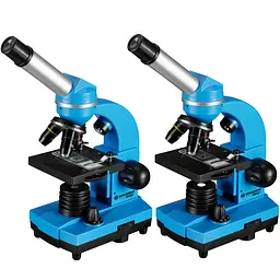 Мікроскоп Bresser Junior Biolux SEL 40x-1600x Blue з адаптером для смартфона (8855600WXH000) - мініатюра 6
