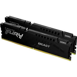 Оперативна пам'ять Kingston Fury 64GB (2x32GB) DDR5 6400MHz Beast Black (KF564C32BBK2-64)