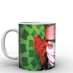 Кухоль GeekLand Аліса в країні чудес Alice in Wonderland капелюшник AW.02.009 330 мл білий - мініатюра 2