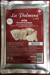 Тунець La Palmera ATUN шматочками в олії 1кг