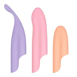 Набір 4-в-1 Satisfyer Playful Four, вібратор та 4 насадки, 12 режимів - мініатюра 5
