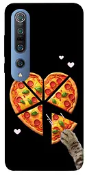 Чохол Demsky Pizza Love Cat для Xiaomi Mi 10 / Mi 10 Pro