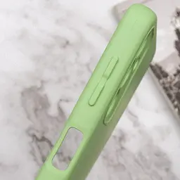 Чохол TPU GETMAN Liquid Silk Full Camera для Samsung Galaxy A26 5G Зелений / Pistachio - мініатюра 6