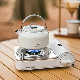 Пальник газовий Naturehike CNK2350CF016, білий - мініатюра 3