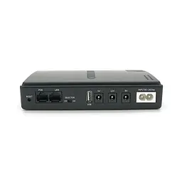 ДБЖ UPS-18W DC1018P YT45103 для роутерів/комутаторів/PON/POE-430, 5//9/12V, 1A, 10000MAh(знімні 4*2500MAh), Black, BOX - мініатюра 2