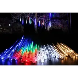 Xmas гірлянда XPRO M Multi Бурулька (Палички) 50 см мультиколірна (44948-_292) - мініатюра 2