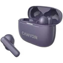 Навушники Canyon TWS-10 OnGo ANC ENC Purple (CNS-TWS10PL) - мініатюра 4
