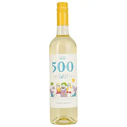 Вино 500 Vinho Verde Sweet бiле напівсолодке 9.5% 0.75 л
