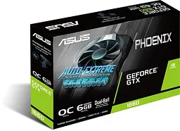 Відеокарта ASUS GeForce GTX1660 SUPER 6144Mb PHOENIX OC (PH-GTX1660S-O6G) б/в - мініатюра 4