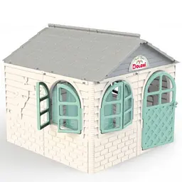 Дитячий ігровий будиночок зі шторками Фламінго 129×129×120 см