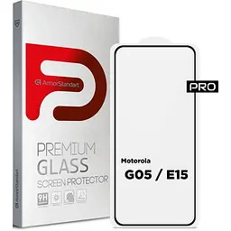 Скло захисне Armorstandart Pro Motorola G05 / E15 Black (ARM83294)