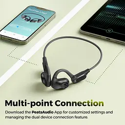 Навушники бездротові SoundPEATS RunFree Lite2 чорні - мініатюра 3