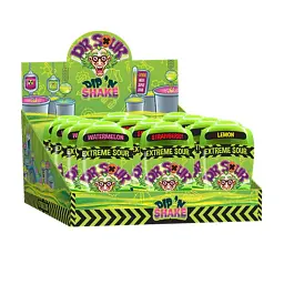 Льодяник на паличці з кислим порошком Dr Sour Dip 'N Shake 21г - мініатюра 7