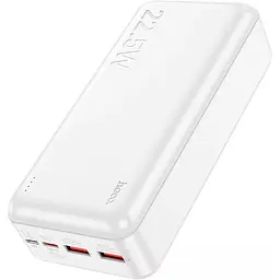 Зовнішній акумулятор Hoco J101B Astute 30000mAh 22.5W White [101337] - мініатюра 2