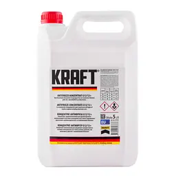 Антифриз KRAFT G12/G12+ (червоний) 5 л (KF104)