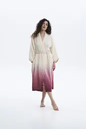Халат Lotus Home - Nitra muslin cherry L/XL - мініатюра 2