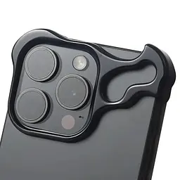 Чохол Minimalist Metal Bumper для Apple iPhone 17 Pro (6.3) Black - мініатюра 2