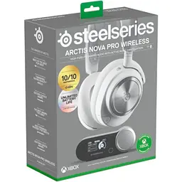 Ігрові навушники SteelSeries Arctis Nova Pro Wireless для Xbox/Playstation/PC White (61525) [129031] - мініатюра 10
