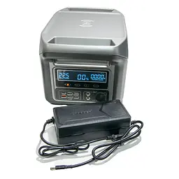 Зарядна станція з чистою синусоїдою 1000 ват UKC Sine, екофлоу для дому 1000w 25.6V 30A, повербанк станція - мініатюра 4