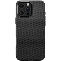 Оригінальний протиударний чохол Spigen Liquid Air Armor для Iphone 16 Pro Max (6.9") Matte Black ACS07988 - мініатюра 9