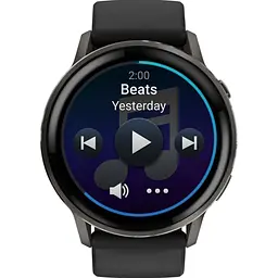 Смарт-годинник Garmin Venu 4 45mm Slate with Black Silicone Band (010-03014-00) [146407] - мініатюра 3
