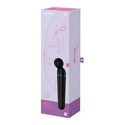 Вібромасажер Satisfyer Planet Wand-er Black/Rosegold, дуже потужний, бездротовий - мініатюра 6
