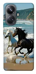 Чохол Demsky Beach Horses для Realme 10 Pro+
