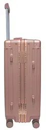 Валіза середня M Madisson Snowball 66503 M 64x43x26 см 100% полікарбонат на клямках Рожеве золото - мініатюра 5