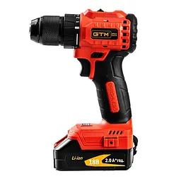 Шурупокрут акумуляторний GTM DS18/50BL (50 Нм, 1.5-13 мм, BL, 18 В) - мініатюра 3