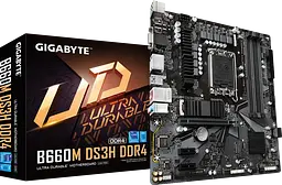 Материнська плата Gigabyte B660M DS3H DDR4 LGA 1700 (B660M-DS3H-DDR4) Б/В - мініатюра 3