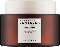Живильний крем для обличчя з пробіотиками 50 мл SKIN1004 Madagascar Centella Probio-Cica Enrich Cream