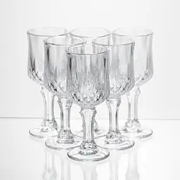 Набір чарок на ніжці Vintage Crystal для міцних напоїв 6 штук 50 мл Yiwu HP-34-75