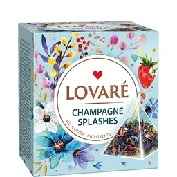 Чай Lovare бризки шампанського пірамідки 30 г