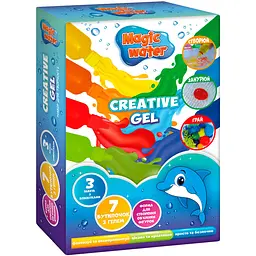 Гра настільна Набір для творчості Ludum Magic water Creative gel (MV6031-03) - мініатюра 2