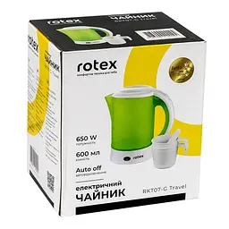 Електрочайник Rotex RKT07-G Travel + 2 чашки та 2 ложки - мініатюра 5