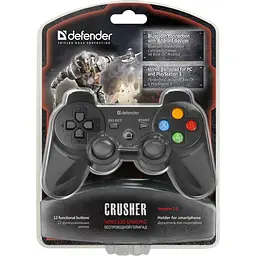 Геймпад Defender Crusher USB Bluetooth Li-Ion PlayStation3/ПК/Android - мініатюра 4