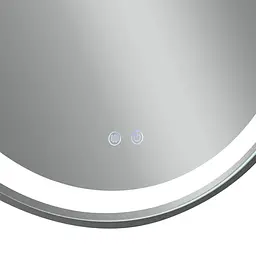 Дзеркало Qtap Gemini (GE1) овальне з LED-підсвічуванням Touch QT2578R8072B - мініатюра 12
